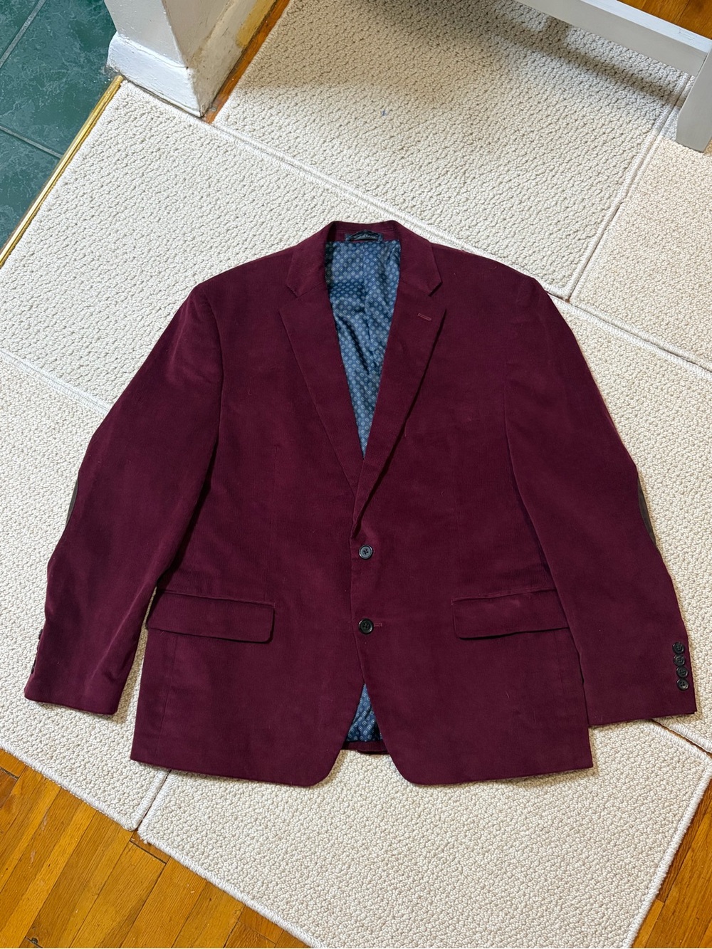 Lauren Ralph Lauren Corduroy Blazer Men 44S Preppy Academia Ivy League Heritage